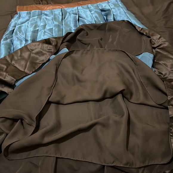 Alfani shimmery, beautiful pleated Dress 💯% Silk - Picture 13 of 14